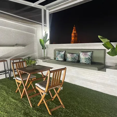 Atico De La Sultana Con Terraza Privada Апартаменты